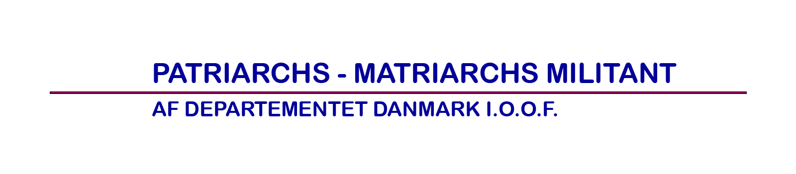 Departementet Danmark I.O.O.F.